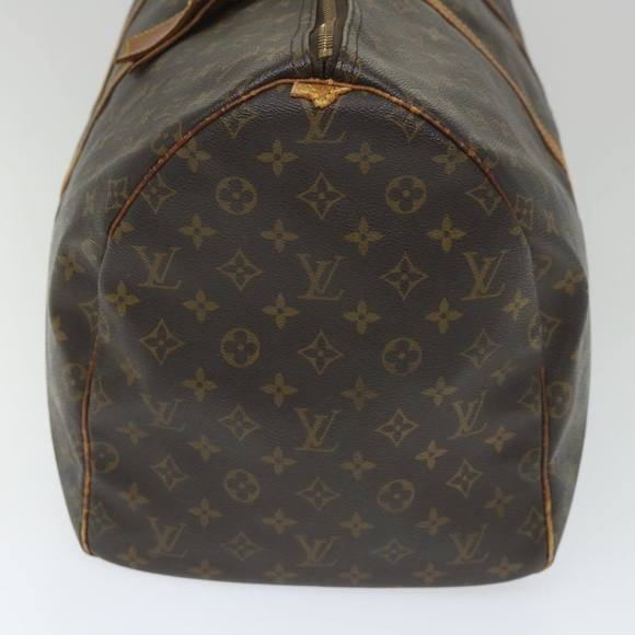 LOUIS VUITTON Monogram Keepall 55 Boston Bag M41424 LV Auth 57972 - Picture 5 of 16